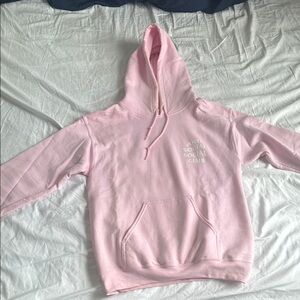 Anti Social Social Club Pink Hoodie